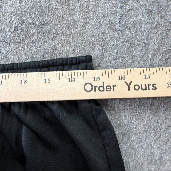 Nike Jogger Men M Black 28" Tapered Fleece DRI-FIT Sweatpants AO2370 b114 - Picture 10 of 16